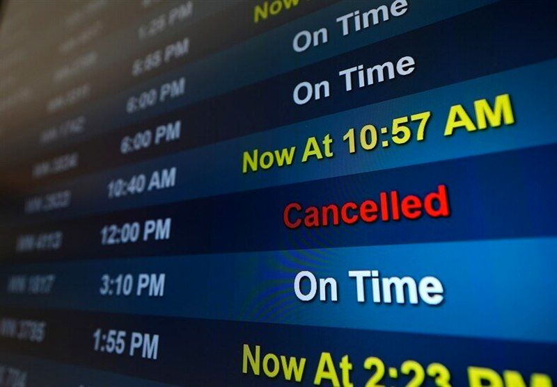 لغو بیش از 2000 پرواز در سراسر آمریکا / علت چیست؟