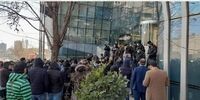 تجمع سهامداران حقیقی مقابل سازمان بورس