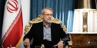 لاریجانی: ایران پرچم مذاکره را زمین نمی‌گذارد | 95 درصد تحریم‌ها همین الان هم هست