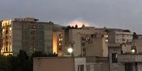 توضیح پلیس درباره آتش‌سوزی در شرق تهران