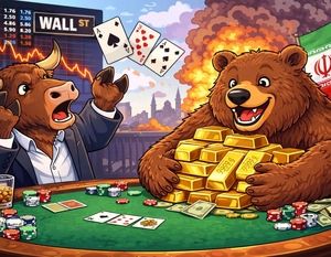 پیش بینی آینده قیمت طلا همزمان با ریزش سنگین به زیر مرزهای کلیدی | وال استریت و مین استریت بدبین شدند 