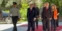 دیدار سفیر آمریکا با اسحاق هرتزوگ در فلسطین اشغالی