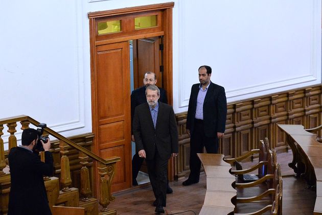 نشست خبری علی لاریجانی به مناسب روز مجلس