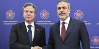 مذاکرات وزیر خارجه آمریکا وترکیه درباره جنگ غزه