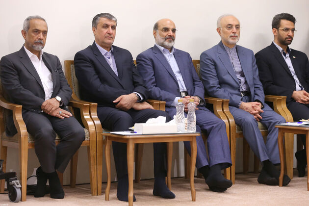 دیدار هیئت دولت با رهبری