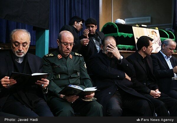 مراسم وداع با پیکر آیت الله هاشمی رفسنجانی
