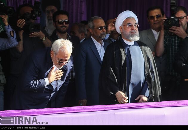 تصاویر سخنرانی حسن روحانی در میدان نقش جهان اصفهان