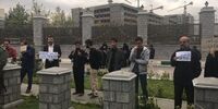 شعار عزا عزاست امروز مقابل مجلس پس از تصویب CFT +فیلم
