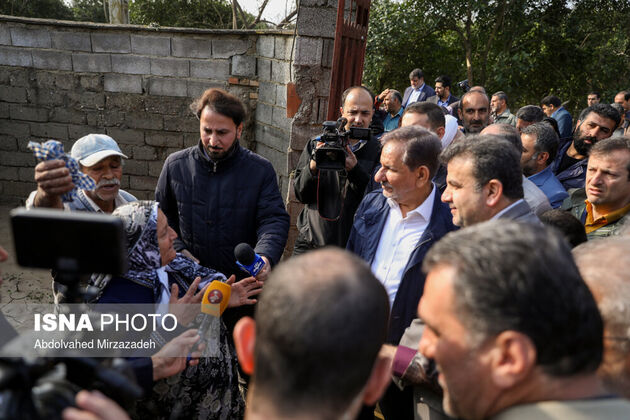 بازدید جهانگیری از مناطق سیل‌زده