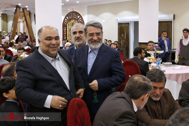 مراسم دامادی فرزند رئیس مجلس