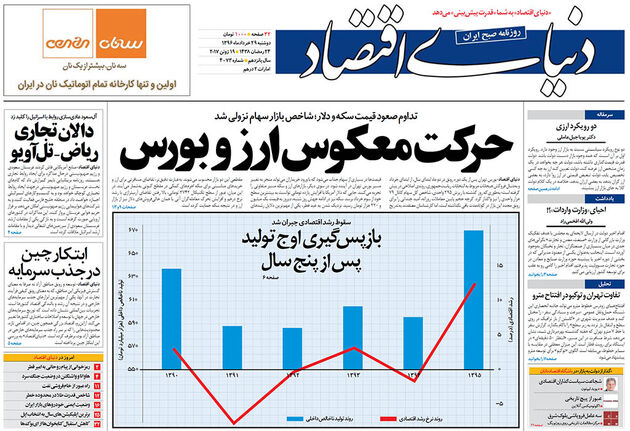 صفحه اول روزنامه های دوشنبه 29 خرداد