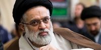 حضور مصطفی خامنه‌ای در مراسم خاکسپاری شهید ابراهیم رئیسی+ عکس