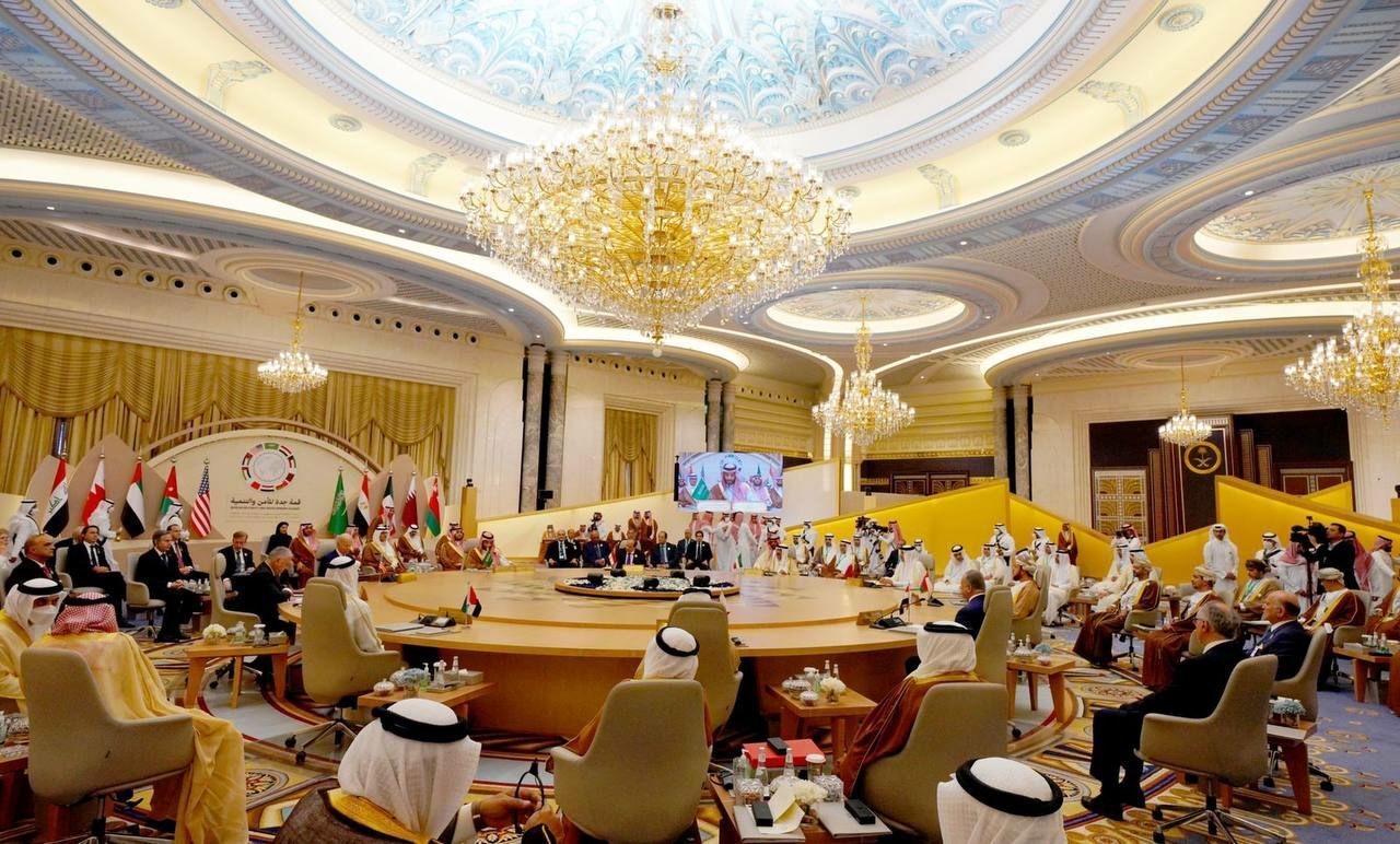 از سخنان تکراری بایدن و بن سلمان تا سخنان ضد صهیونیستی امیر قطر در اجلاس جده
