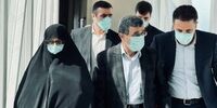 احمدی نژاد درحال رفتن به خارج از کشور +فیلم