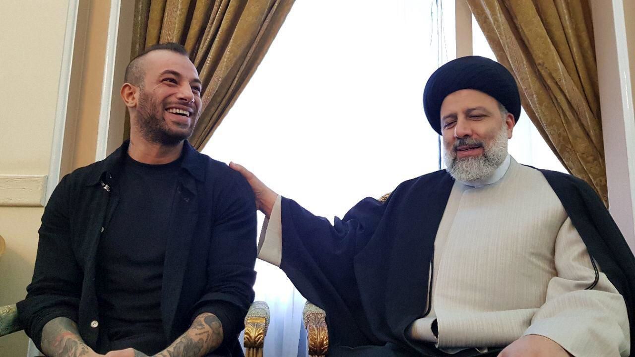 واکنش امیر تتلو به دفاع حجت‌الاسلام رئیسی از او + عکس