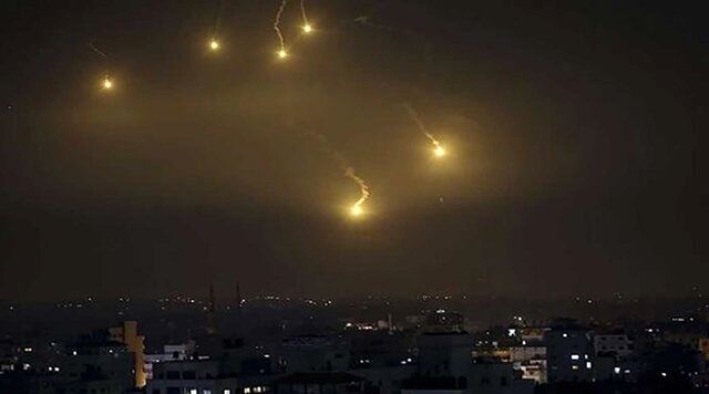 حمله موشکی اسرائیل به دمشق 