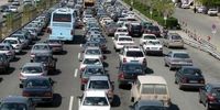 ترافیک سنگین در آزادراه قزوین_کرج_ تهران 

