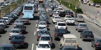 ترافیک سنگین در آزادراه قزوین_کرج_ تهران 

