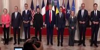 صف عکس یادگاری ترامپ، زلنسکی و رهبران اروپایی در کاخ سفید + فیلم