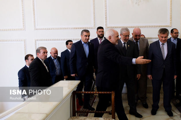  دیدار «محمد جواد ظریف» و هیأت پارلمانی جمهوری عراق