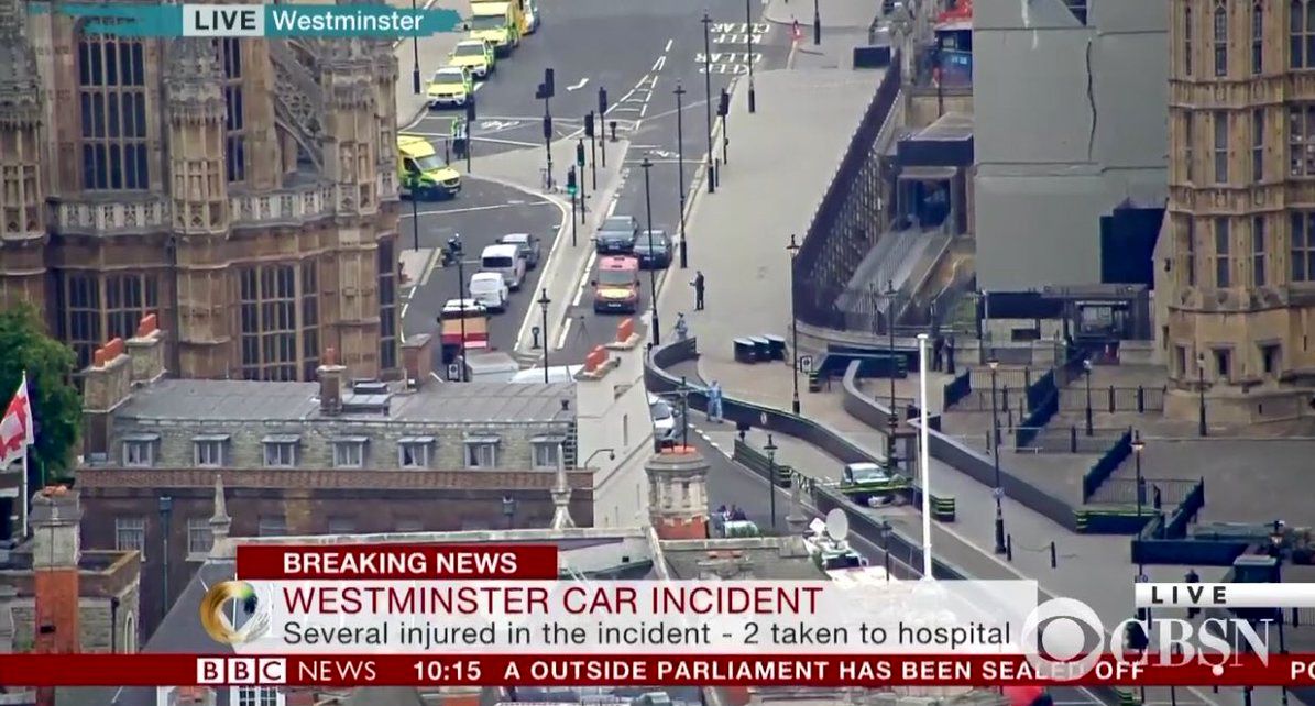 حادثه تروریستی در لندن / مهاجم دستگیر شد + تصاویر