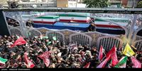 انتقال هوایی پیکر رهبر شهید انقلاب به حرم مطهر رضوی
