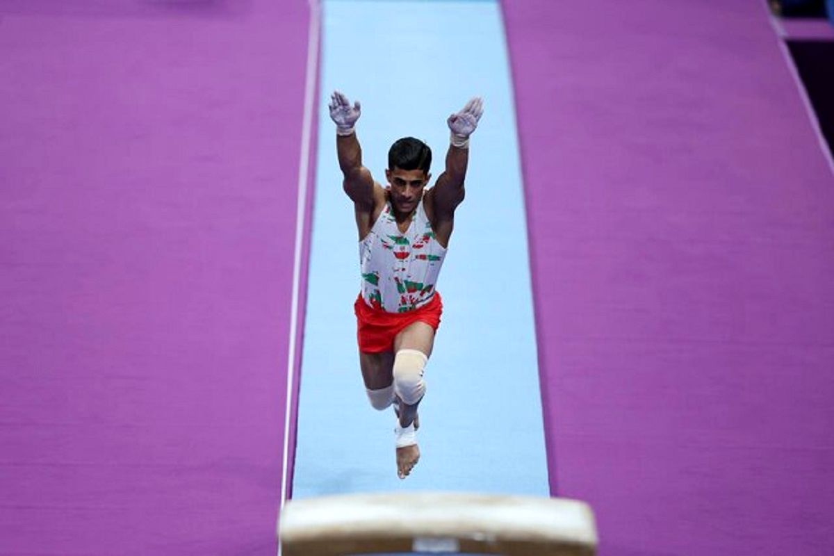 نماینده ایران در مسابقات ژیمناستیک جهانی باکو نهم شد