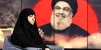 دختر شهید نصرالله به این شهر ایران سفر کرد + عکس