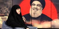 دختر شهید نصرالله به این شهر ایران سفر کرد + عکس