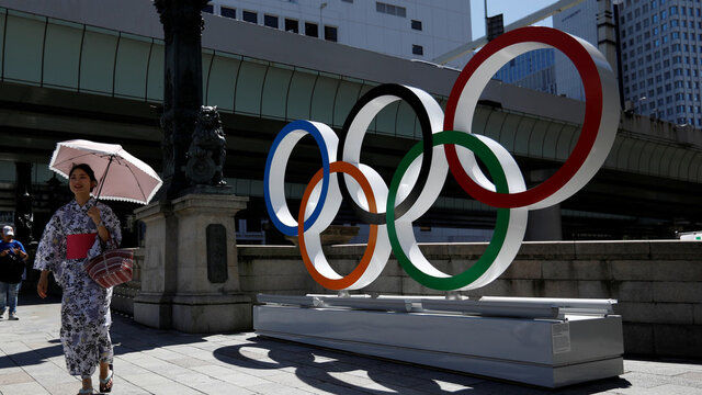 حمل مشعل بازی‌های المپیک توکیو 2020 در فضا