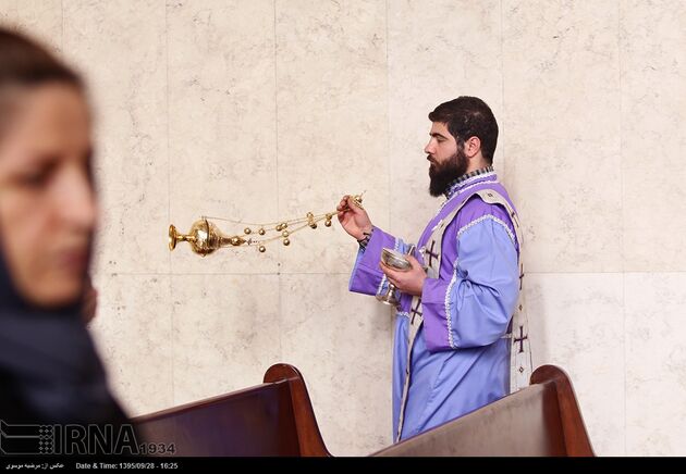 عشاء ربانی در کلیسای سرکیس مقدس