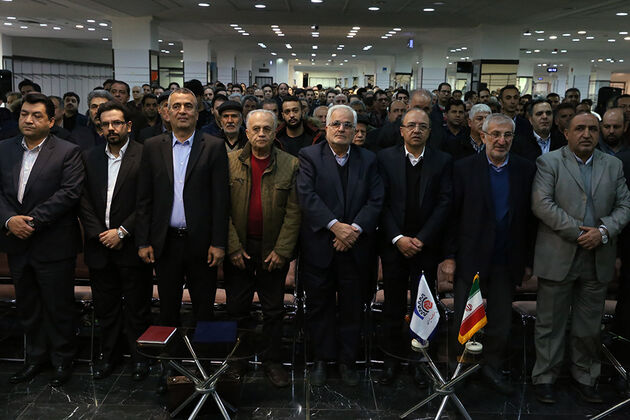 مراسم آغاز فعالیت مجدد کسبه پلاسکو در مجتمع نور