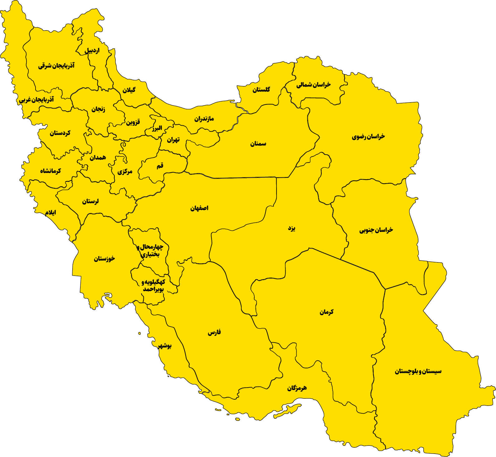 پیرترین و جوان ترین استان های ایران کدامند؟