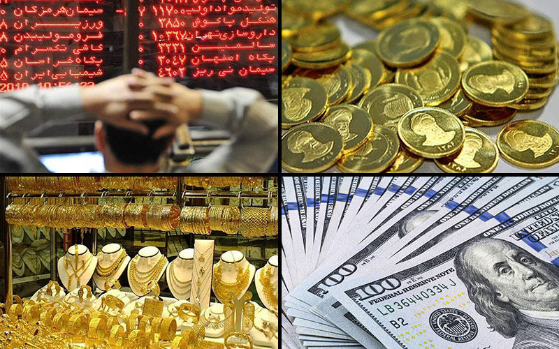 صعود دلار با اهرم بورس/فرمان دلار به طلا و سکه