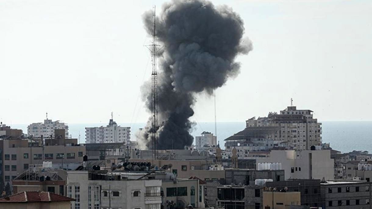 حمله مستقیم ارتش اسرائیل به مناطق مسکونی در غزه + فیلم