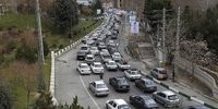 ترافیک سنگین در آزادراه تهران- شمال/ توصیه پلیس به رانندگان