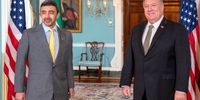 ملاقات جدید پمپئو و وزیر خارجه امارات 