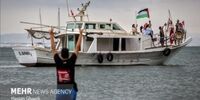 پیامی که از ناوگان صمود (پایداری) به «بن‌گویر» مخابره شد