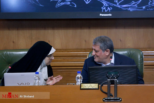 ادای سوگند شهردار تهران در جلسه امروز شورای شهر
