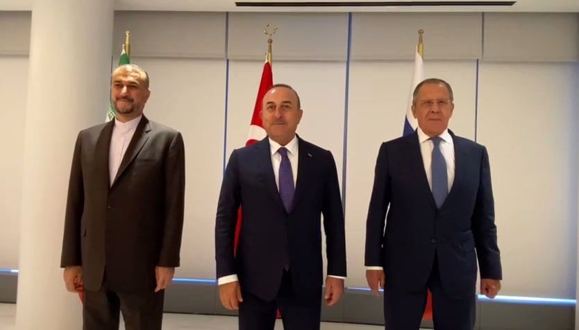 جلسه سه نفره ایران، روسیه و ترکیه 