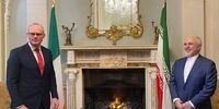 ظریف با همتای ایرلندی‌اش دیدار کرد+ عکس