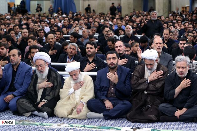 دومین روز مراسم سوگواری امام علی (ع) در حسینیه امام خمینی(ره)