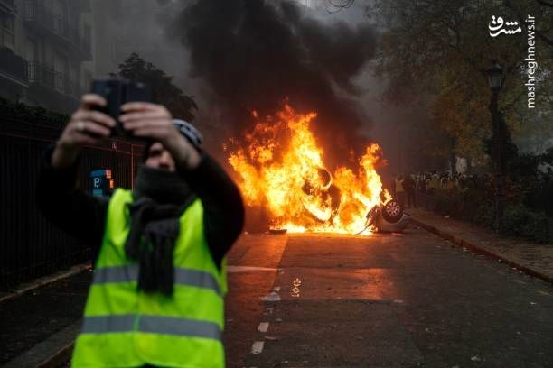تصاویر شنبه سیاه پاریس