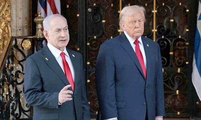 حضور نتانیاهو در جشن سال نوی ترامپ