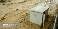 تصاویر سیلاب و آبگرفتگی در ساری