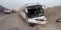 تصادف وحشتناک تریلی و اتوبوس در جاده سبزوار/ چند نفر مصدوم شدند؟