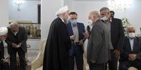 دیدارهای نوروزی با حسن روحانی در منزل وی + تصاویر