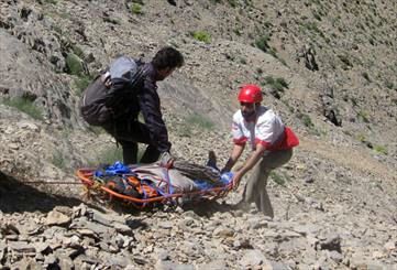 سقوط مرگبار مرد ۶۵ ساله از کوه 