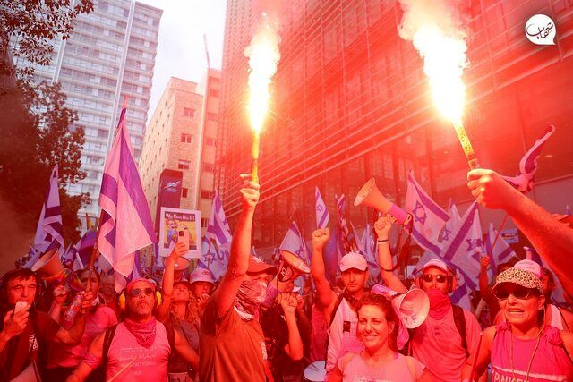 تظاهرات مجدد اسرائیلی‌ها علیه نتانیاهو!