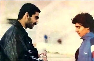 عکس پسر بی‌رحم صدام حسین، پس از یک ترور